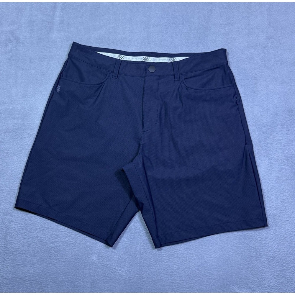 Rhone Shorts Mens 32 Performance Stretch Golf Athleisure Navy Normcore Active